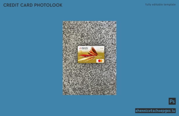 Oman Bank Muscat Bank Mastercard Gold Fotolook Beispielvorschau